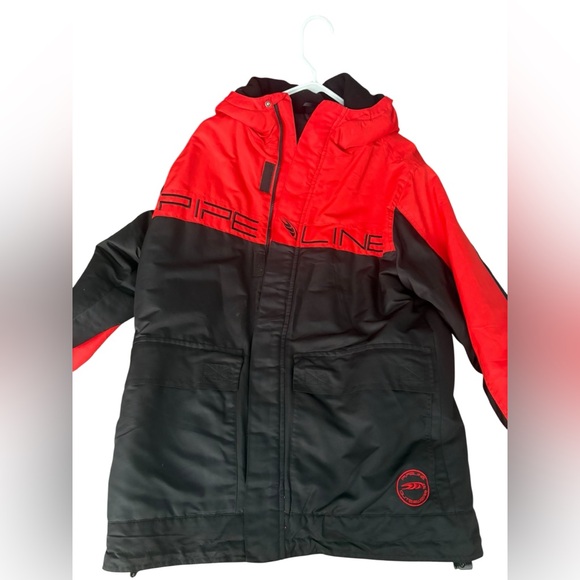 Pipeline black and red jacket new without tags - Picture 1 of 15